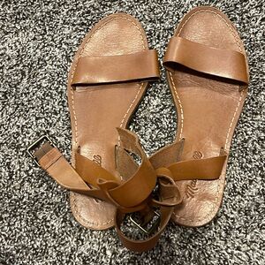 Madewell Boardwalk Leather Sandals